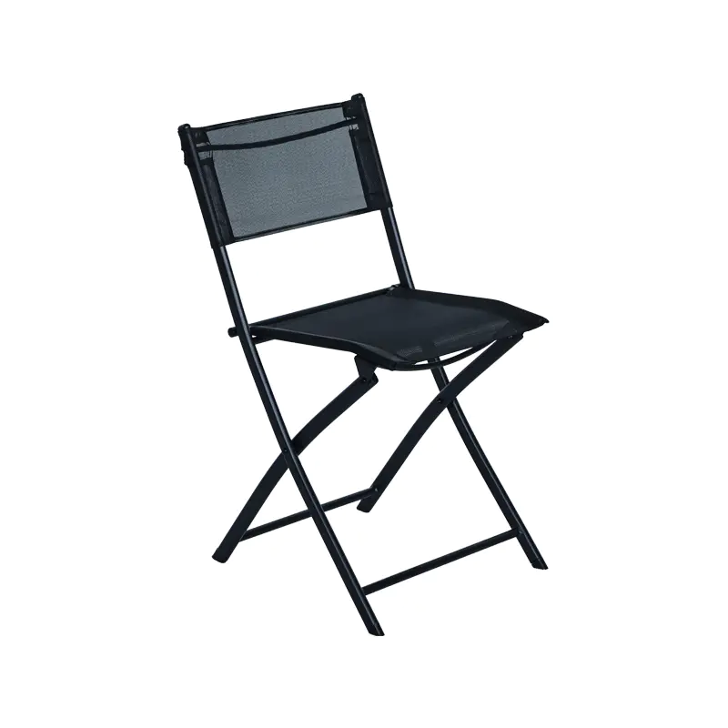 Commercial Portable Lightweight Metal Frame Folding Chair